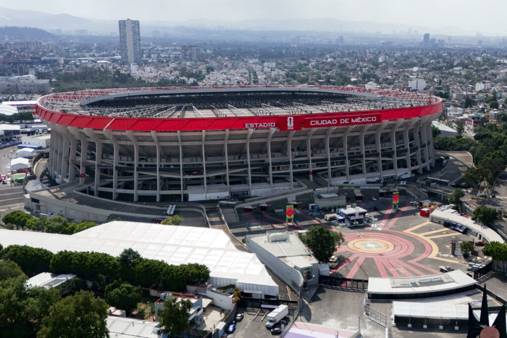 El estadio Ciudad de México listo para la inauguración de la Copa Mundial de FIFA 2026